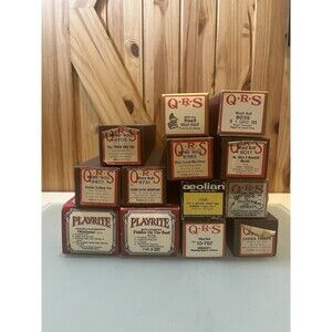 Mixed Lot - 13 Broadway Musicals Showtoons Player Piano Rolls